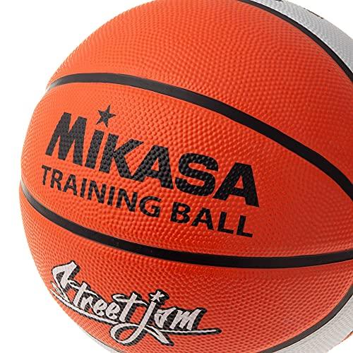 ミカサ(MIKASA) バスケットボール トレーニングボール 6号 (女子用・一般・社会人・大学・高校・中学) ゴム 1.6kg オレンジ/白 B6JM｜lacachette｜02