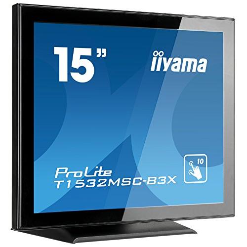 iiyama　15型液晶ディスプレイ　ProLite　T1532MSC-B3X　(投影型静電容量方式タッチパネル)　マ　T1532MSC-B3X