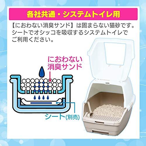 アイリスオーヤマ システムトイレ用 におわない消臭サンド クエン酸入り 猫用｜lacachette｜07