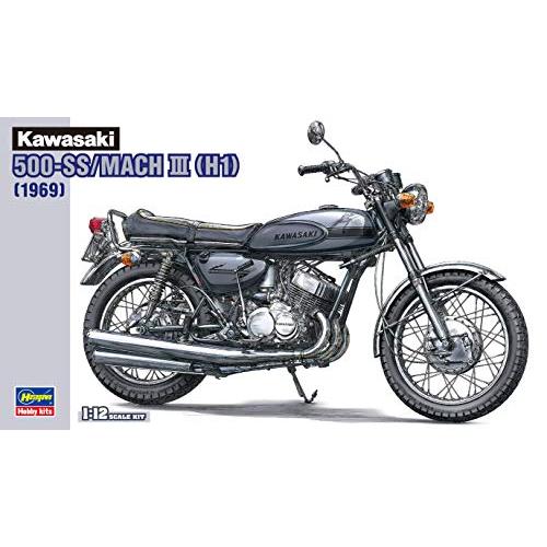 ハセガワ 1/12 バイクシリーズ カワサキ 500-SS MACHIII (Ｈ1) プラモデル BK10｜lacachette｜07