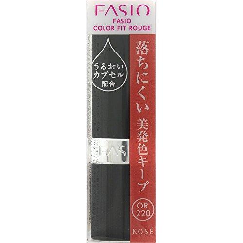 FASIO(ファシオ) カラー フィット ルージュ マイルドオレンジ OR220 3.5g｜lacachette｜02