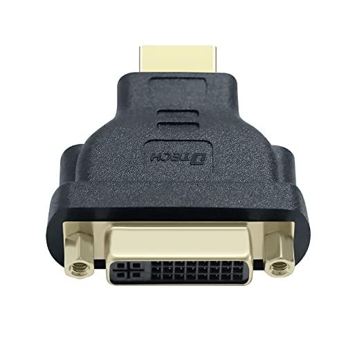 DTECH HDMI DVI-I 変換 アダプター 双方向伝送 HDMI オス to DVI (24+5) メス コンバーター HDMI DVI 変換｜lacachette｜06
