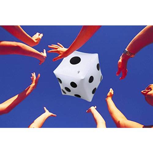 CCINEE ジャンボサイコロ 30cm 巨大 大きい ビッグ ビーチボール ジャンボ サイコロ カードゲーム (1)｜lacachette｜07