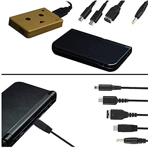 5 in 1 USB 充電ケーブル 1.2m ブラック ニンテンドー New 3DS(XL/LL), 3DS(XL/LL), 2DS, DSi(XL/｜lacachette｜03