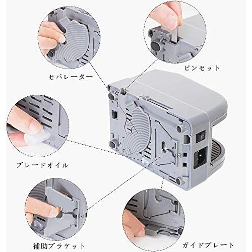 オート テープカッター 電動テープカッター マスキングテープ 自動テープディスペンサー 業務用 作業効率UP 包装梱包作業に最適 （6-60 mmテー - 7