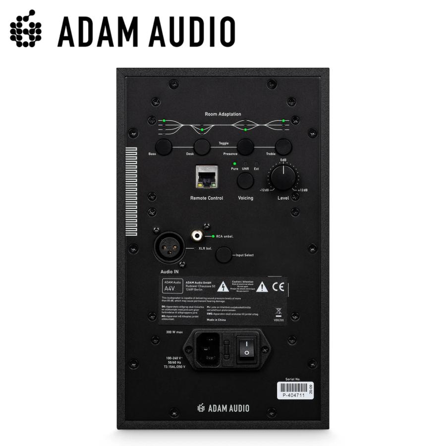 ADAM AUDIO A4V ニアフィールドモニターペア アダム オーディオ ADAM AUDIO A4V ニアフィールドモニターペア アダム オーディオ