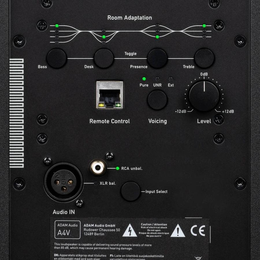 ADAM AUDIO A4V ニアフィールドモニターペア アダム オーディオ ADAM AUDIO A4V ニアフィールドモニターペア アダム オーディオ