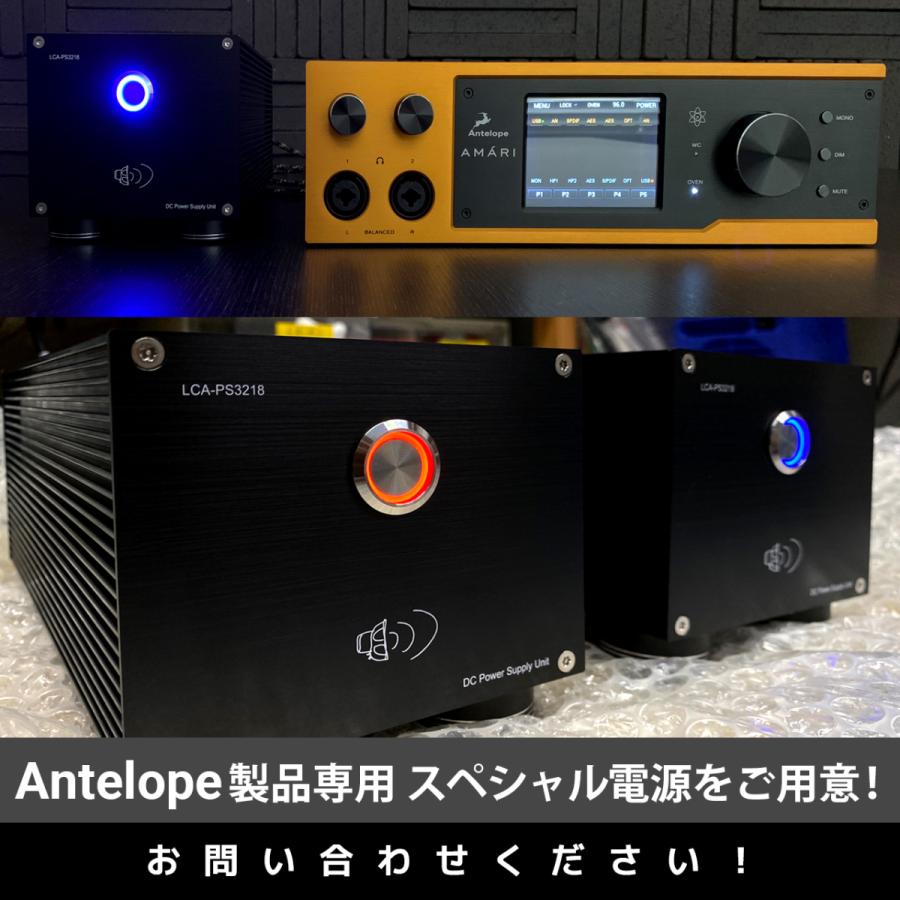 ベストセラー Antelope Audio AMARI 高性能 AD/DA 搭載 プリアンプ + ヘッドフォン アンプ｜lacasaacustica｜05