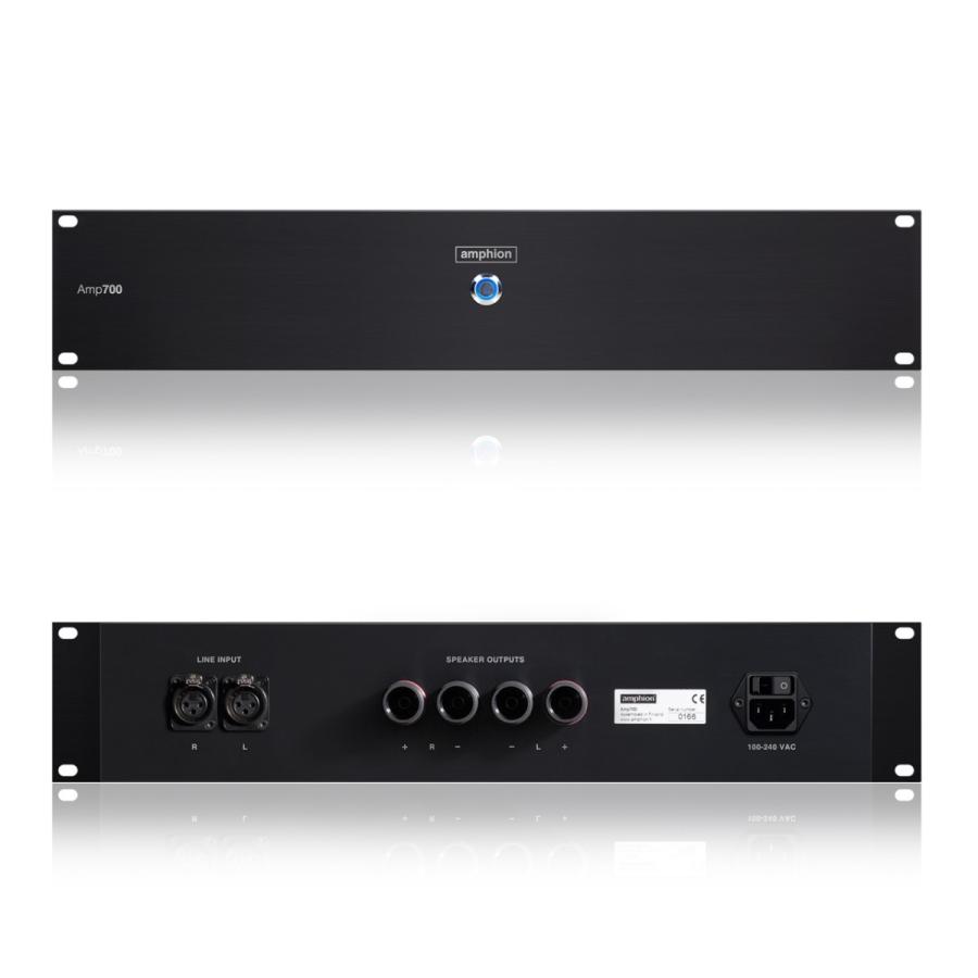タイト＆ハイスピード！Amp700 2x 700W Amphion Power Amp アンフィ