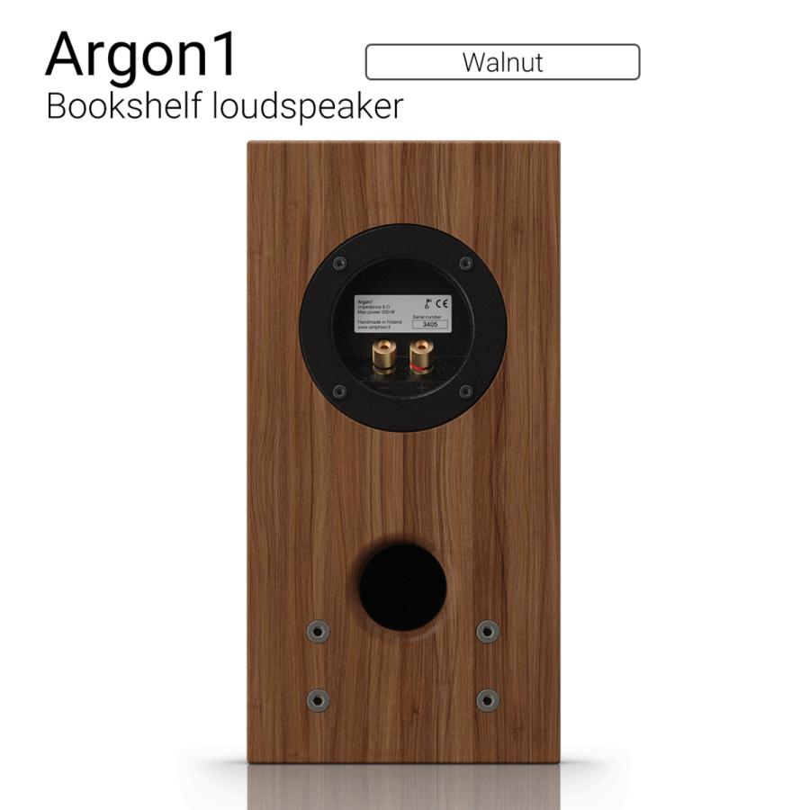 シンプル＆ナチュラルサウンド】Amphion（アンフィオン） Argon1 （Walnut） Bookshelf loudspeaker【ペア】  argon1-walnut La Casa Acustica 通販 