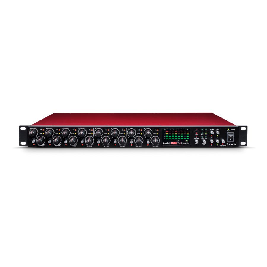 Focusrite Scarlett OctoPre Dynamic : La Casa Acustica - 通販