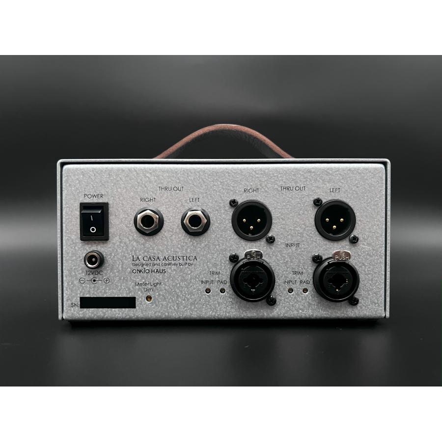 NEW!! アナログ2ch VUメーター LCA-AAMx2 SIFAM社メーターユニット搭載 スタジオ DTM 注文後12営業日以内に発送の画像