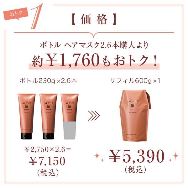 La CASTA（ラ・カスタ） トリートメント | アロマエステ ヘアマスク