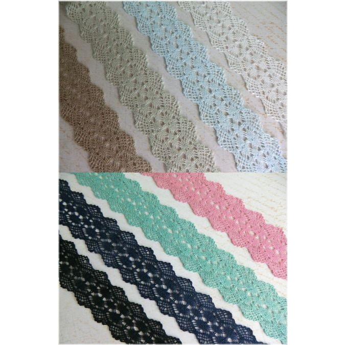 新発売のリボンレース！ 選べるカラーは8色(lf-2683)手芸 テープ 1m