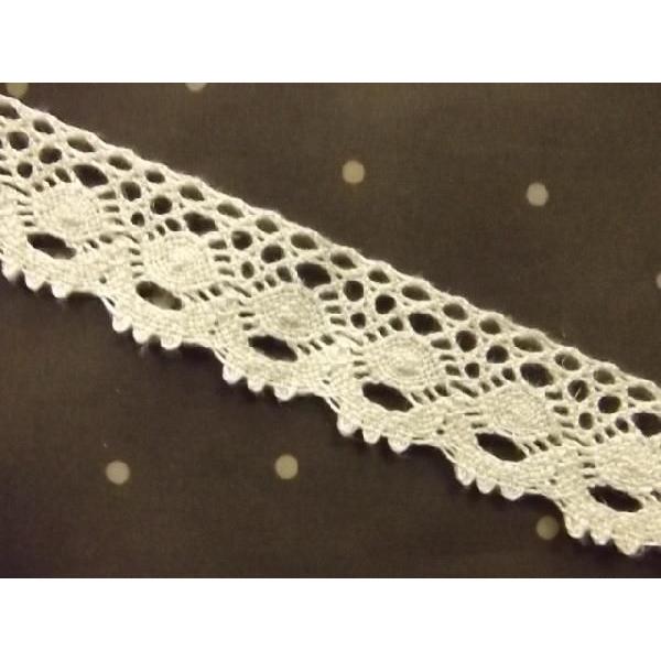 手芸 麻トーションレース ピコレース 1m〜 27mm幅【日本製】lp-3076