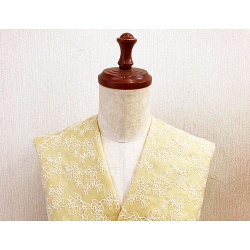 国産 コットン100％バラ柄刺繍生地 (5色) 【1個96cmx50cm】 3個