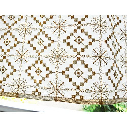 タイル模様 カラフルレース生地 【1個92cmx50cm】3個までネコポス