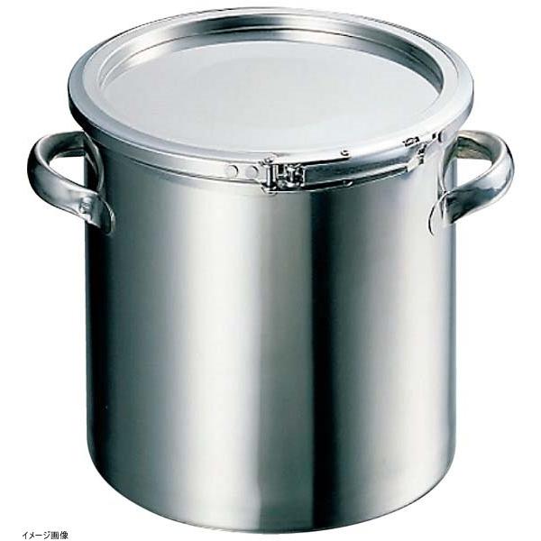 日東 ステンレスタンク ストレートレバーバンド式密閉タンク(フタ付) 80L CTL47