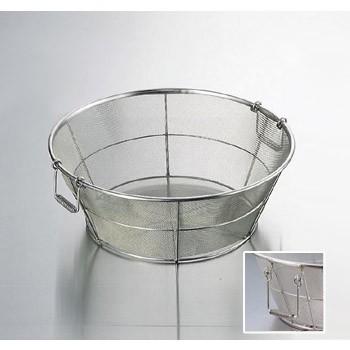 揚ザル 細目11メッシュ 手付 18-8（ステンレス） BK 60cm