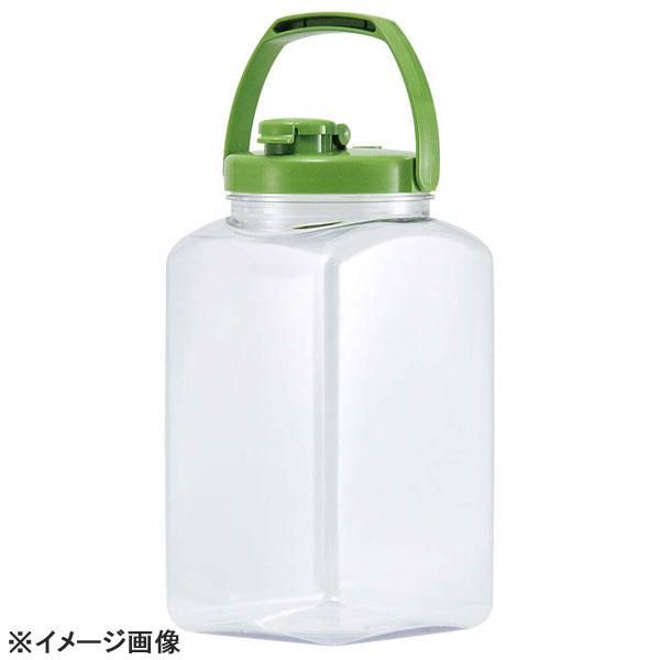 プラスチック カラー果実酒びん S型 4.0L グリーン｜lachance