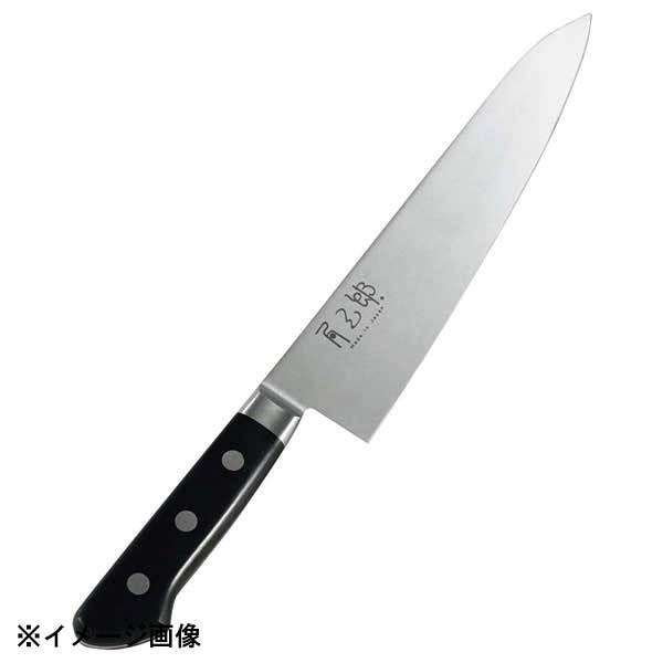 角三郎 ハイカーボン10A ツバ付パッカー柄 牛刀 27cm