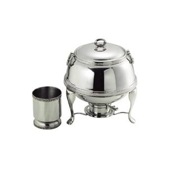 スープウォーマー レードルスタンド付 18-8（ステンレス） SW 小 7L （リットル）