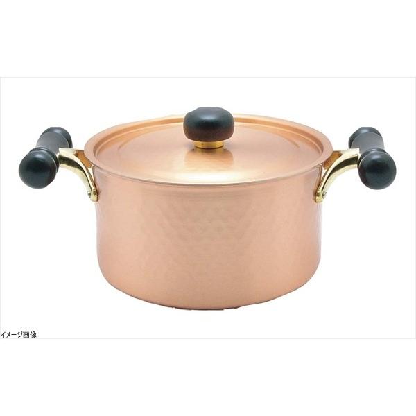 アンテイックIH対応両手鍋20cm IH-102