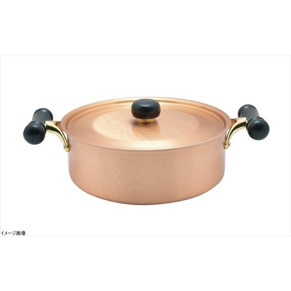 アンテイックIH対応浅型鍋24cm IH-104