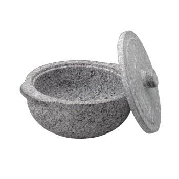 石鍋土鍋風 （蓋付） 長水遠赤 22cm