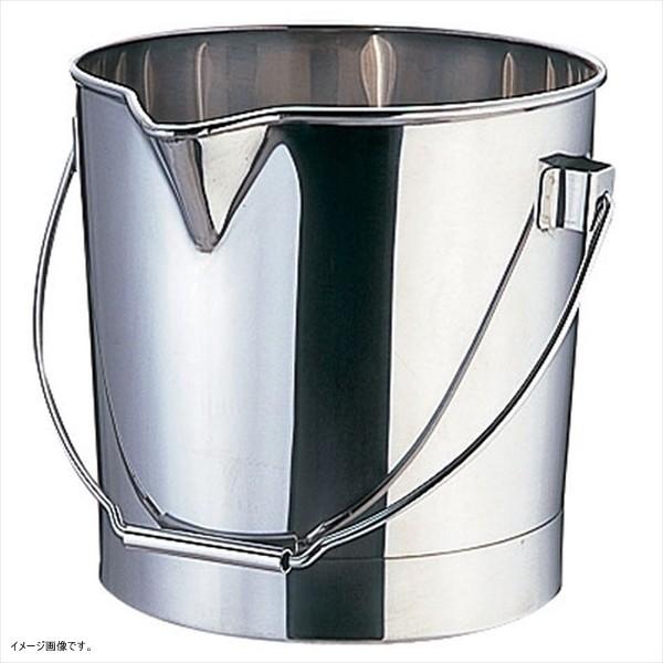 日東 ステンレスバケツ 10L BA10