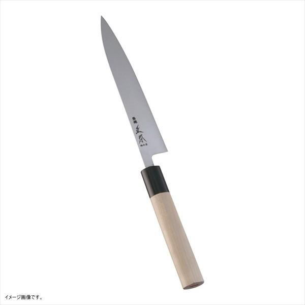 正本 スウェーデン鋼水牛柄ペティーナイフ (両刃)16.5cm