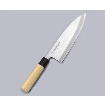 本出刃庖丁 本霞・玉白鋼 正本 15cm