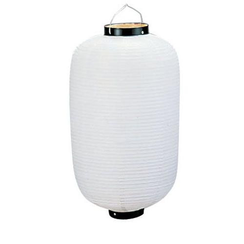 ビニール提灯長型 《３０号》 白ベタ ｂ４３１ （YTY01301M）
