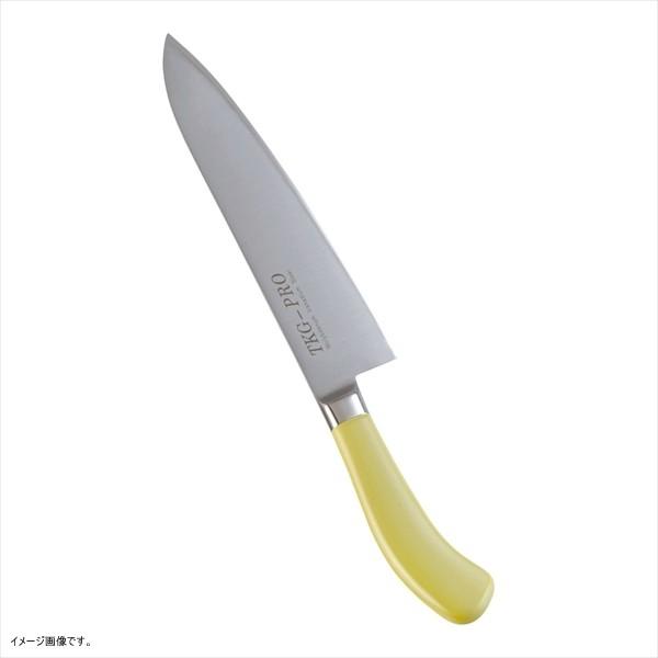 TKG TKG-PRO 抗菌カラー包丁 牛刀 21cm イエロー Total Kitchen Goods