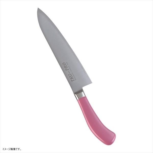 TKG TKG-PRO 抗菌カラー包丁 牛刀 21cm ピンク