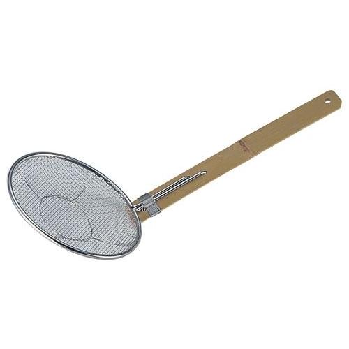 18-8 竹柄そば揚 立柄 18cm （ASB6918） : スタイルキッチン