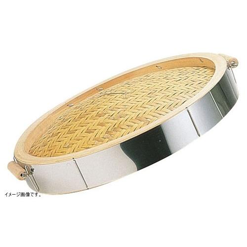 18-0 ステンレス張り中華セイロ 蓋 （手付）５４cm