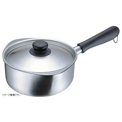 柳宗理 ステンレス・アルミ3層鋼 片手鍋 18cm つや消し 日本製  