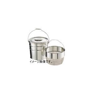 【特価セール】18-8 バケットII(洗いカゴ付)15L 細目 MSD-1520 18-8 バケットII(洗いカゴ付)15L 中目 MSD-1520 : スタイルキッチン