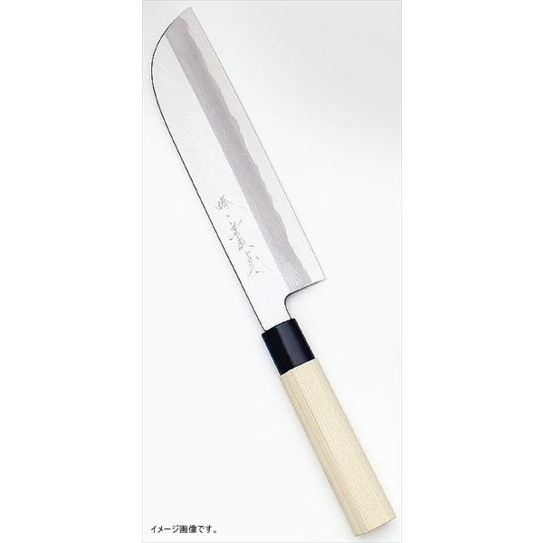 堺實光特製霞鎌薄刃（片刃） ２４cm３４３５７