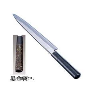 TKG 歌舞伎申し合わせごはん炊き 忠舟 柳刃 30珊 黒金茶 ATD0107 包丁、ナイフ-キッチン、日用品、文具-柳刃包丁
