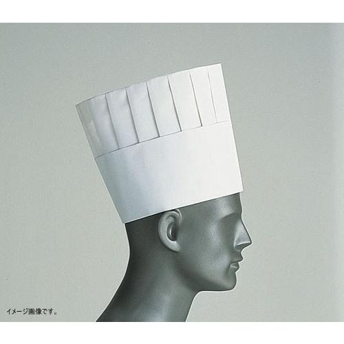 プリーツトック シェフハット(50枚入)H195 A82110
