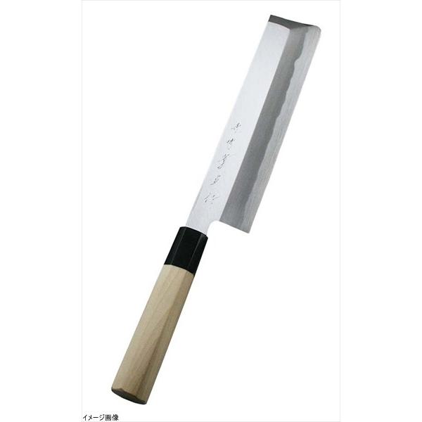 堺實光 紋鍛 薄刃庖丁（片刃） １８ｃｍ 純正販売店舗 キッチン