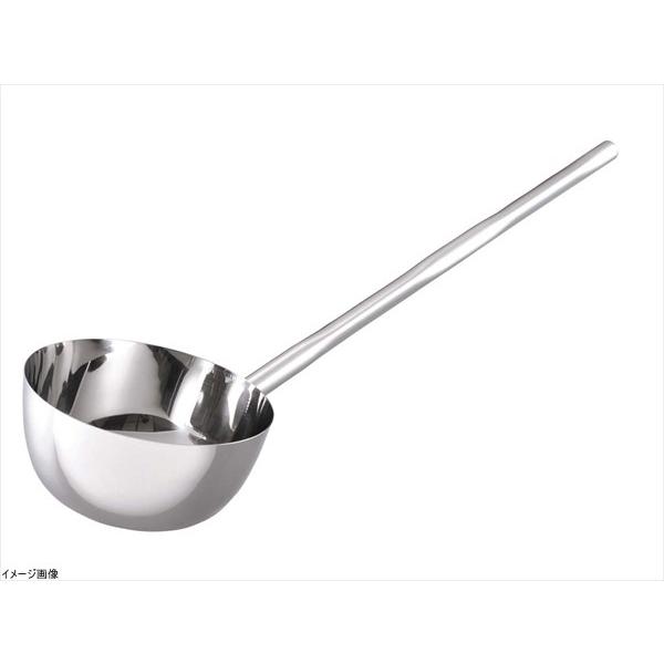 18-8 長柄付ひしゃく楕円グリップ 18cm(1.96L)柄長75cm