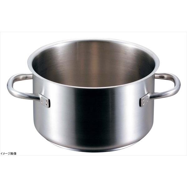 PADERNO(パデルノ) ステンレス 半寸胴鍋 (蓋無) 40cm 1007-40 