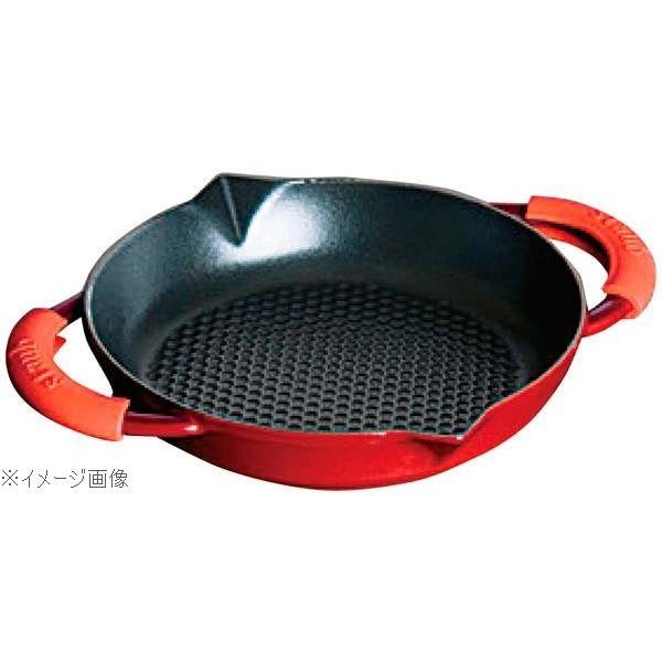 ストウブ ニダベイユ ホルダー付フライパン ２８ｃｍ チェリー ４０５０９−８８６