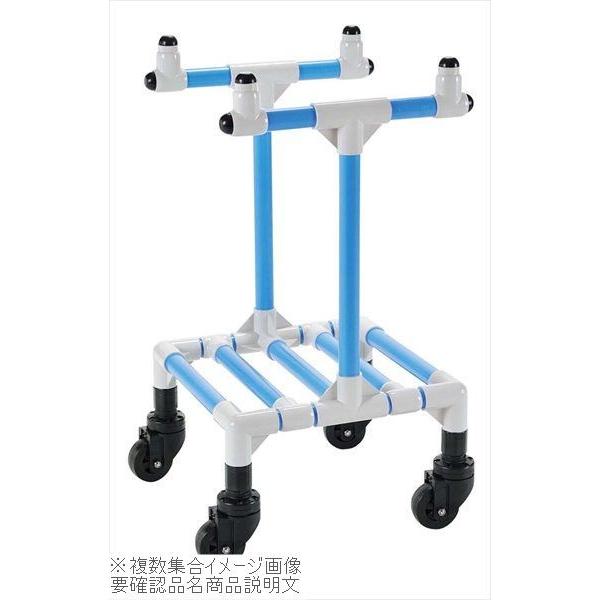 イレクター ゴミカート（ゴミ箱台車）９０Ｌ ブルー（Ｂ１）