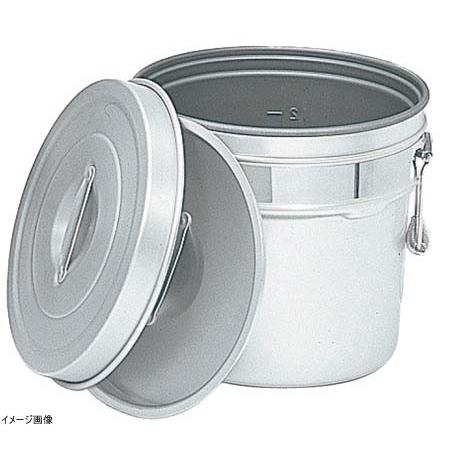 アルマイト 段付二重食缶(内側超硬質ハードコート)16L 250-I
