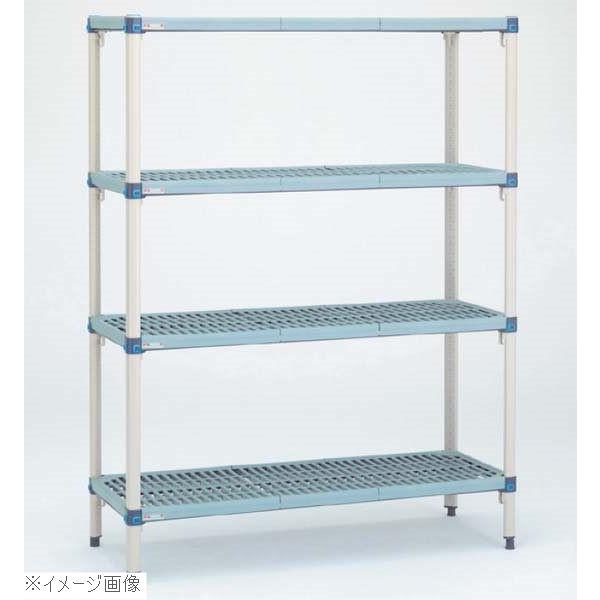 メトロマックスＱ シェルフ ４段 ＭＱ１８３６Ｇ・ＭＱ８６ＰＥ