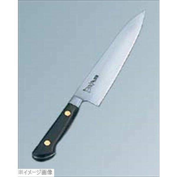 正本 ツバ付紫丹柄 牛刀 ３３ｃｍ ＣＴ−５０３３